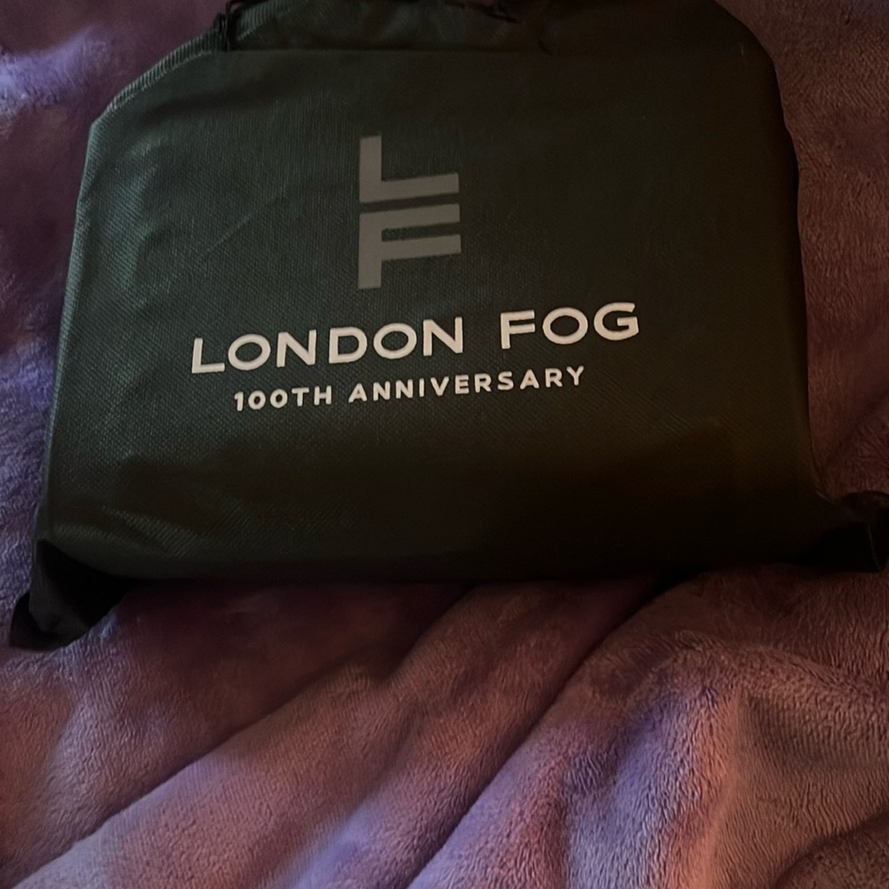 London Fog Black Duffel Bag Nylon Packable